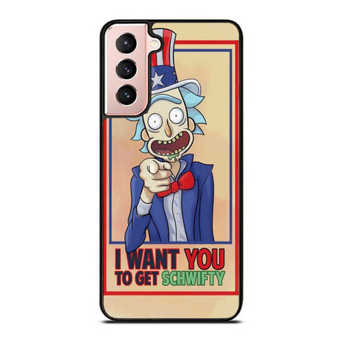 Rick Sanchez I Want You To Get Schwifty Samsung Galaxy S21 / S21 Plus / S21 Ultra Case Cover