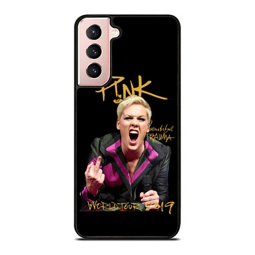 Pink Singer Beautiful Trauma Tour 2019 Samsung Galaxy S21 / S21 Plus / S21 Ultra Case Cover