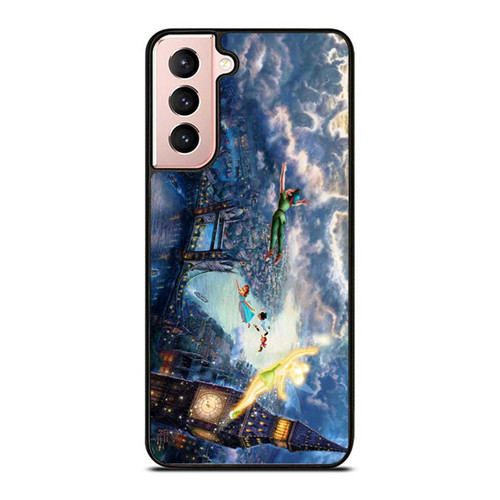 Peter Pan Flying With Tinker Bell Samsung Galaxy S21 / S21 Plus / S21 Ultra Case Cover