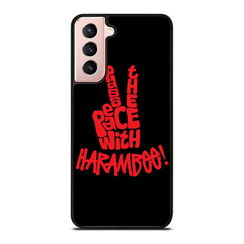 Peace Harambe Samsung Galaxy S21 / S21 Plus / S21 Ultra Case Cover