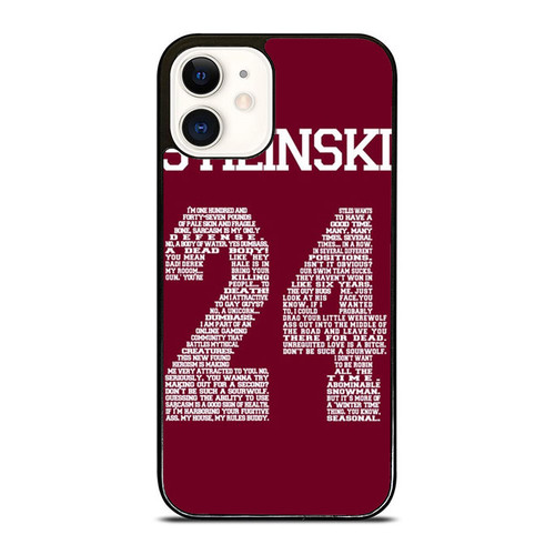 Teen Wolf Stilinski 24 Pattern iPhone 12 Mini / 12 / 12 Pro / 12 Pro Max Case Cover