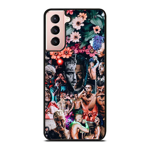Lil Peep And Xxxtentacion Floral Samsung Galaxy S21 / S21 Plus / S21 Ultra Case Cover