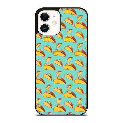 Taco Pattern Cartoon iPhone 12 Mini / 12 / 12 Pro / 12 Pro Max Case Cover