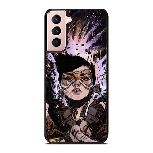Junkrat And Mercy Overwatch Tracer Game Samsung Galaxy S21 / S21 Plus / S21 Ultra Case Cover