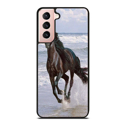 Horse Running On Beach Samsung Galaxy S21 / S21 Plus / S21 Ultra Case Cover