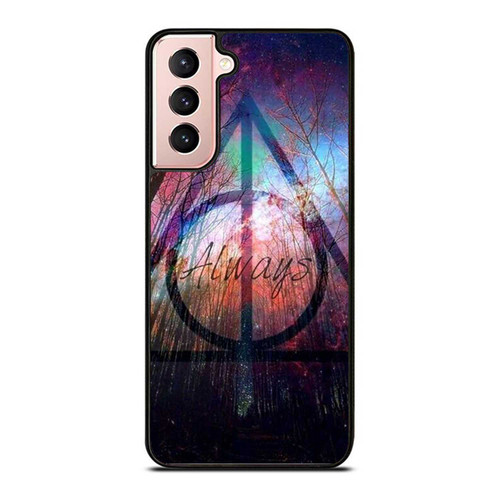 Harry Potter Always Symbol Sky Art Galaxy Samsung Galaxy S21 / S21 Plus / S21 Ultra Case Cover