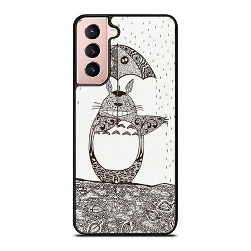 Happy Tootoro Rain Samsung Galaxy S21 / S21 Plus / S21 Ultra Case Cover