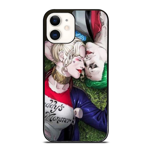 Suicide Squad Harley Quinn & Joker 1 iPhone 12 Mini / 12 / 12 Pro / 12 Pro Max Case Cover