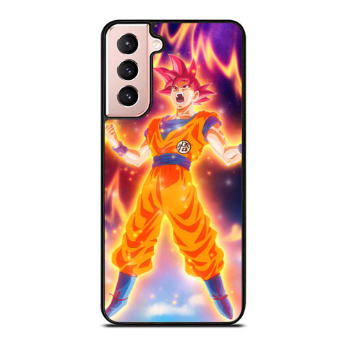 Dragon Ball Z Goku Super Saiyan Fan Art Samsung Galaxy S21 / S21 Plus / S21 Ultra Case Cover