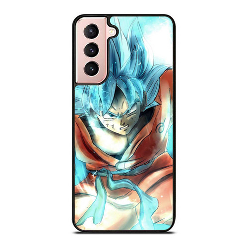 Dragon Ball Super Goku Blue Samsung Galaxy S21 / S21 Plus / S21 Ultra Case Cover