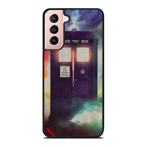 Doctor Who Tardis Space And Time Galaxy Samsung Galaxy S21 / S21 Plus / S21 Ultra Case Cover