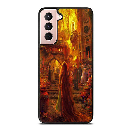 Disney Tangled Rapunzel Painting Art 2 Samsung Galaxy S21 / S21 Plus / S21 Ultra Case Cover