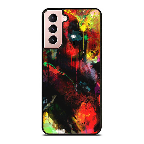 Deadpool Movie Wallpaper Painting Art Cool Pose Samsung Galaxy S21 / S21 Plus / S21 Ultra Case Cover