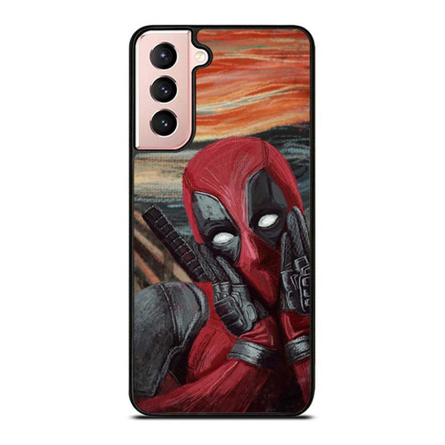 Deadpool Cool Character Funny Movie Deadpool Vincent Van Gogh Samsung Galaxy S21 / S21 Plus / S21 Ultra Case Cover