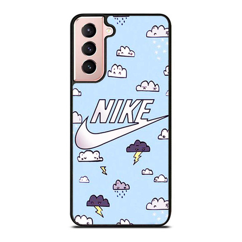 Clouds Pattern Funny Just Do It Samsung Galaxy S21 / S21 Plus / S21 Ultra Case Cover