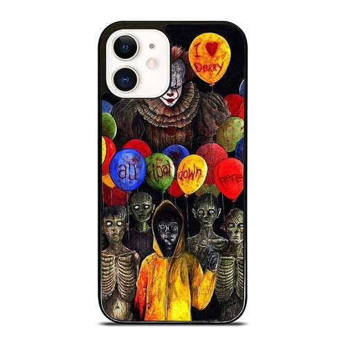 Stephen King I Love Derry We All Float Down Here iPhone 12 Mini / 12 / 12 Pro / 12 Pro Max Case Cover
