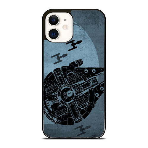 Star Wars Millennium Falcon iPhone 12 Mini / 12 / 12 Pro / 12 Pro Max Case Cover