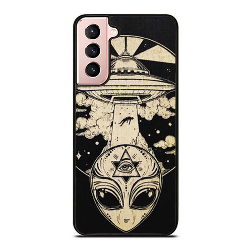 Alien Abduction Ufo Samsung Galaxy S21 / S21 Plus / S21 Ultra Case Cover