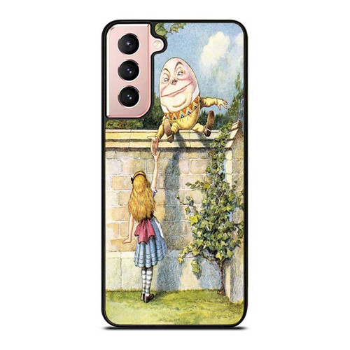 Alice In Wonderland Humpty Dumpty Samsung Galaxy S21 / S21 Plus / S21 Ultra Case Cover