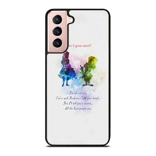 Alice In Wonderland Disney Princess Bonkers Samsung Galaxy S21 / S21 Plus / S21 Ultra Case Cover