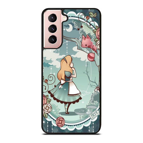 Alice In Wonderland Cartoon Samsung Galaxy S21 / S21 Plus / S21 Ultra Case Cover