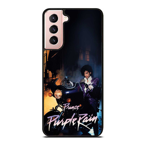 Album Style Prince Purple Rain Samsung Galaxy S21 / S21 Plus / S21 Ultra Case Cover