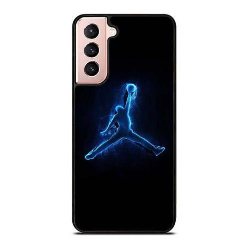 Air Jordan Logo Neon Samsung Galaxy S21 / S21 Plus / S21 Ultra Case Cover