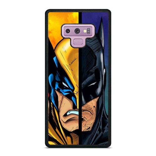 Wolverine Vs Batman Style Samsung Galaxy Note 9 Case Cover