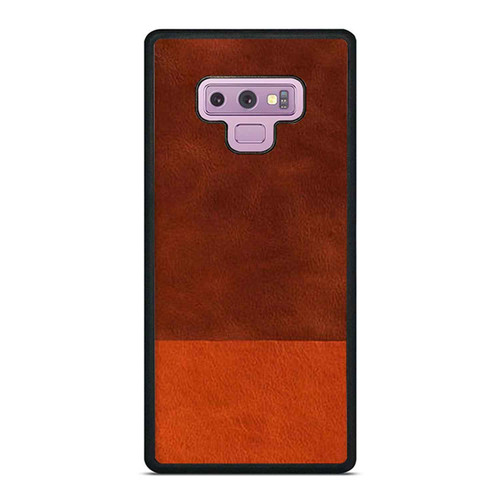Walnut Brown & Cider Orange Wallpaper Samsung Galaxy Note 9 Case Cover