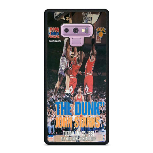 Vintage Starline The Dunk John Starks Dunks Samsung Galaxy Note 9 Case Cover