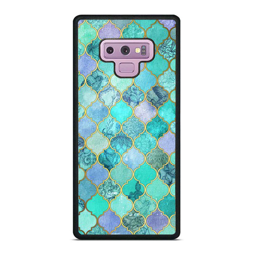 Vintage Mermaid Shell Samsung Galaxy Note 9 Case Cover