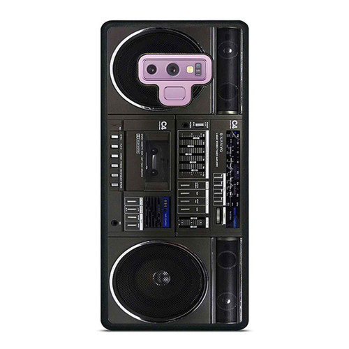 Vintage Boom Box Samsung Galaxy Note 9 Case Cover