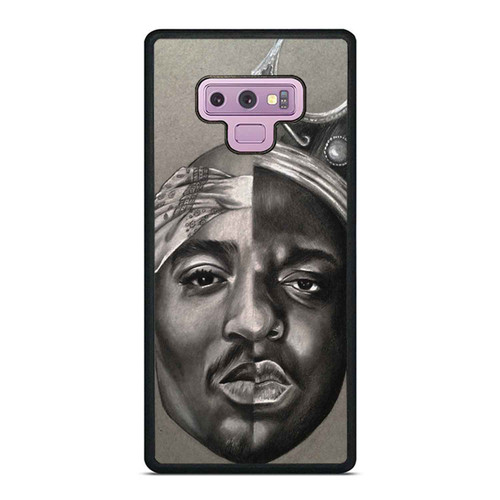 Tupac And Biggie Smalls East & West Coast Rnb Music Samsung Galaxy Note 9 Case Cover