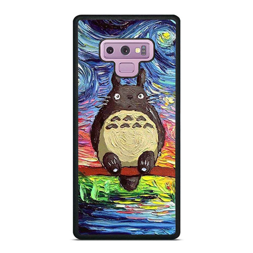 Totoro Stary Night Art Samsung Galaxy Note 9 Case Cover