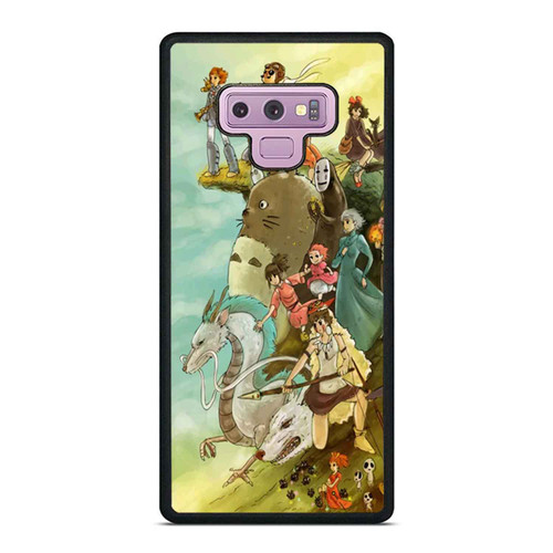 Totoro Fighting Design Samsung Galaxy Note 9 Case Cover