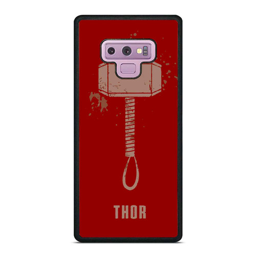 Thor Hammer Red Samsung Galaxy Note 9 Case Cover