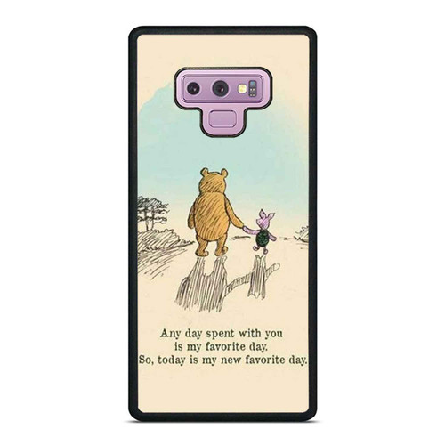 The Winnie Pooh Venice Bear Samsung Galaxy Note 9 Case Cover