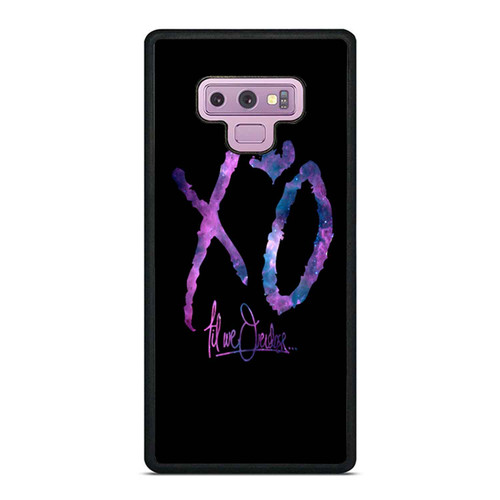 The Weeknd Xo Nebula Galaxy Space Samsung Galaxy Note 9 Case Cover