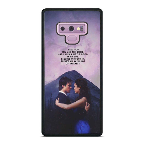 The Vampire Diaries Damon & Elena Samsung Galaxy Note 9 Case Cover