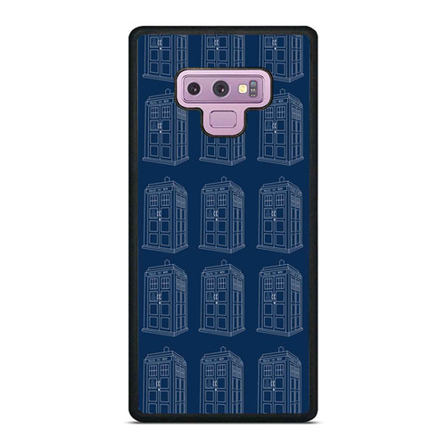 The Tardis Pattern Samsung Galaxy Note 9 Case Cover