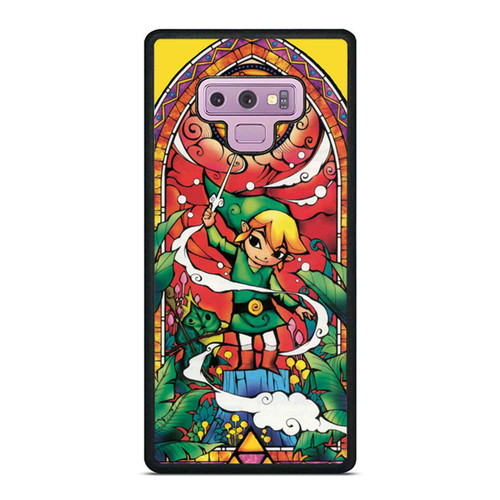 The Legend Of Zelda Stained Glass Samsung Galaxy Note 9 Case Cover