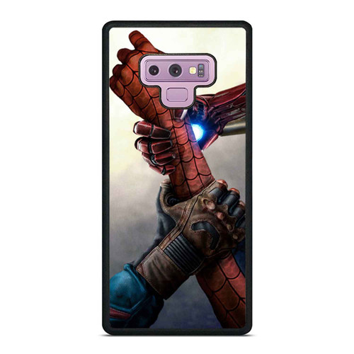 The Avengers All Character Infinity War Spiderman Ironman Captain America Samsung Galaxy Note 9 Case Cover