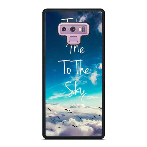 Take Me To The Sky Samsung Galaxy Note 9 Case Cover Take Me To The Sky Samsung Galaxy Note 9 Case Cover