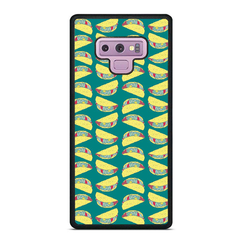 Taco Vomit Pattern Samsung Galaxy Note 9 Case Cover