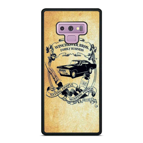 Supernatural Winchester Bros Samsung Galaxy Note 9 Case Cover