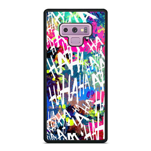 Suicide Squad Joker Hahaha Samsung Galaxy Note 9 Case Cover