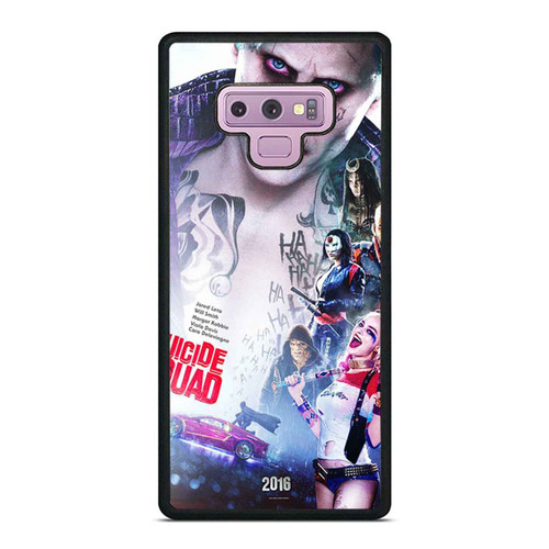 Suicide Squad Batman Thejoker Harleyquinn Deadshot Katana Samsung Galaxy Note 9 Case Cover