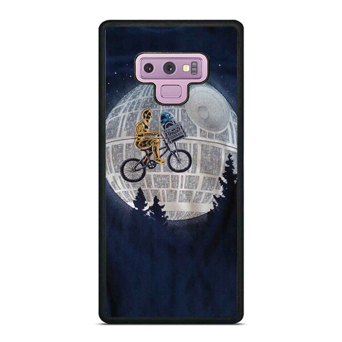 Stars Wars E T Parody Robot C3Po R2D2 Samsung Galaxy Note 9 Case Cover