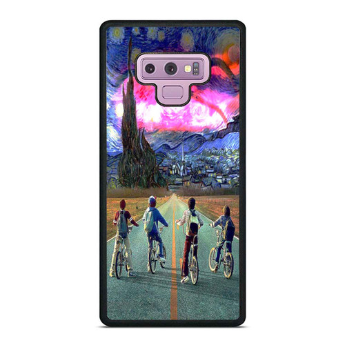 Starry Night Stranger Things Crossover Samsung Galaxy Note 9 Case Cover