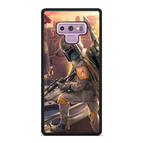 Star Wars Movie Boba Fett Samsung Galaxy Note 9 Case Cover